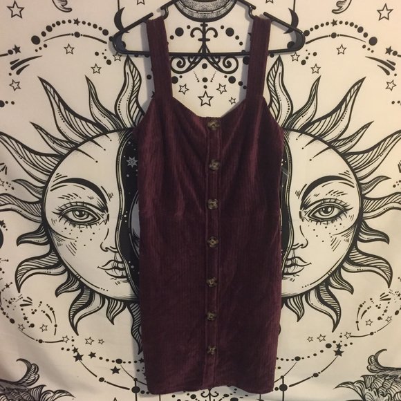 No Boundaries Dresses & Skirts - NWT No Boundaries Faux Velvet Dress (L)